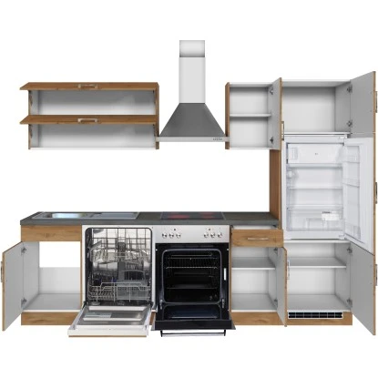 Held Möbel Küchenzeile Sorrento 270 Cm Wotaneiche-Wotaneiche 6 Held Möbel Küchenzeile Sorrento 270 Cm Wotaneiche-Wotaneiche – Bild 6