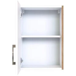 Held Möbel Hängeschrank Sorrento BxHxT 40 Cm X 57 Cm X 34 Cm Weiß-Wotaneiche -Küche Zu Hause 853727 11016600 4