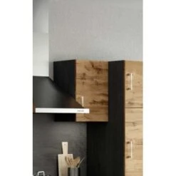 Held Möbel Hängeschrank Sorrento BxHxT 40 Cm X 57 Cm X 34 Cm Wotaneiche-Grafit -Küche Zu Hause 853731 11016600 10