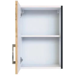 Held Möbel Hängeschrank Sorrento BxHxT 40 Cm X 57 Cm X 34 Cm Wotaneiche-Grafit -Küche Zu Hause 853731 11016600 3