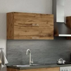 Held Möbel Klapphängeschrank Sorrento B110 X H57 X T34 Cm Wotaneiche-Wotaneiche -Küche Zu Hause 853745 11016600 6