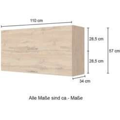 Held Möbel Klapphängeschrank Sorrento BxHxT 110 X 57 X 34 Cm Weiß-Wotaneiche 14 Held Möbel Klapphängeschrank Sorrento BxHxT 110 X 57 X 34 Cm Weiß-Wotaneiche -Küche Zu Hause 853749 11016600 4