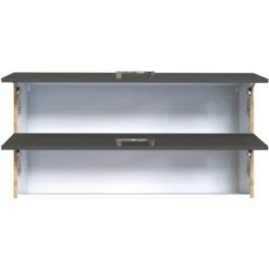 Held Möbel Klapphängeschrank Sorrento B110 X H57 X T34 Cm Anthrazit-Wotaneiche -Küche Zu Hause 853750 11016600 3