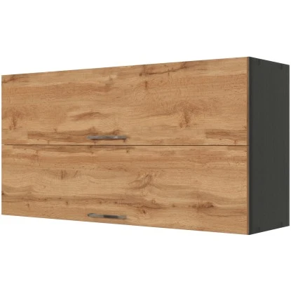 Held Möbel Klapphängeschrank Sorrento BxHxT 110 X 57 X 34 Cm Wotaneiche-Grafit 1 Held Möbel Klapphängeschrank Sorrento BxHxT 110 X 57 X 34 Cm Wotaneiche-Grafit