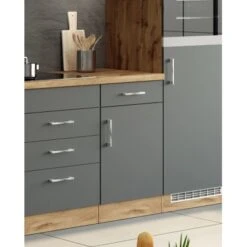 Held Möbel Unterschrank Sorrento 50 X 85 X 60 Cm Tür Schub. + EL-B. Anth.-Wotan. 26 Held Möbel Unterschrank Sorrento 50 X 85 X 60 Cm Tür Schub. + EL-B. Anth.-Wotan. -Küche Zu Hause 853761 11016600 12