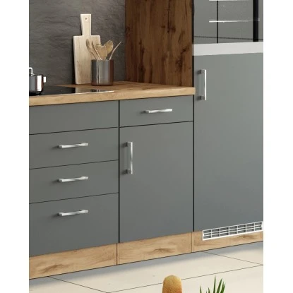 Held Möbel Unterschrank Sorrento 50 X 85 X 60 Cm Tür Schub. + EL-B. Anth.-Wotan. 12 Held Möbel Unterschrank Sorrento 50 X 85 X 60 Cm Tür Schub. + EL-B. Anth.-Wotan. – Bild 12