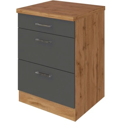 Held Möbel Auszugsschrank Sorrento 50 X 85 X 60 Cm Schubk. 2 Ausz. Anthr.-Wotan. 1 Held Möbel Auszugsschrank Sorrento 50 X 85 X 60 Cm Schubk. 2 Ausz. Anthr.-Wotan.