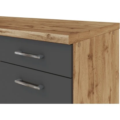 Held Möbel Auszugsschrank Sorrento 50 X 85 X 60 Cm Schubk. 2 Ausz. Anthr.-Wotan. 9 Held Möbel Auszugsschrank Sorrento 50 X 85 X 60 Cm Schubk. 2 Ausz. Anthr.-Wotan. – Bild 9