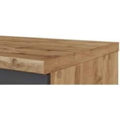 Held Möbel Herdumbau Sorrento 60 X 85 X 60 Cm Nische F. Ofen Anthr.-Wotaneiche -Küche Zu Hause 853835 11016600 5