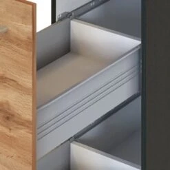 Held Möbel Apothekerschrank Sorrento 30x 200x 60 Cm 2 Aus. 5 Fäch. Wotan.-Graf. -Küche Zu Hause 853945 11016600 7