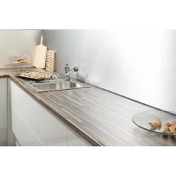 Küchenrückwand 296 Cm X 58,5 Cm Aluminium (Alu 273) -Küche Zu Hause 854741 picture 2