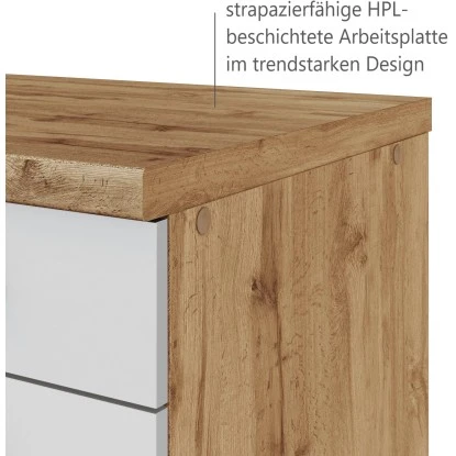 Held Möbel Küchenzeile 330 Cm Matt Weiß-Wotaneiche Ohne E-Geräte 10 Held Möbel Küchenzeile 330 Cm Matt Weiß-Wotaneiche Ohne E-Geräte – Bild 10