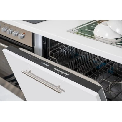 Respekta Premium Küchenzeile 280 Cm Hochbau Weiß Hochglanz 6 Respekta Premium Küchenzeile 280 Cm Hochbau Weiß Hochglanz – Bild 6