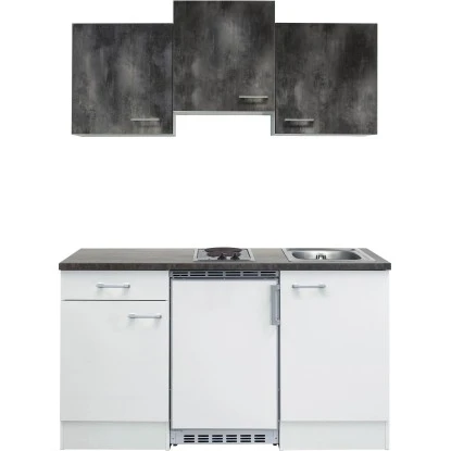 Flex-Well Classic Singleküche Lucca 150 Cm Weiß-Caledonia 4 Flex-Well Classic Singleküche Lucca 150 Cm Weiß-Caledonia – Bild 4